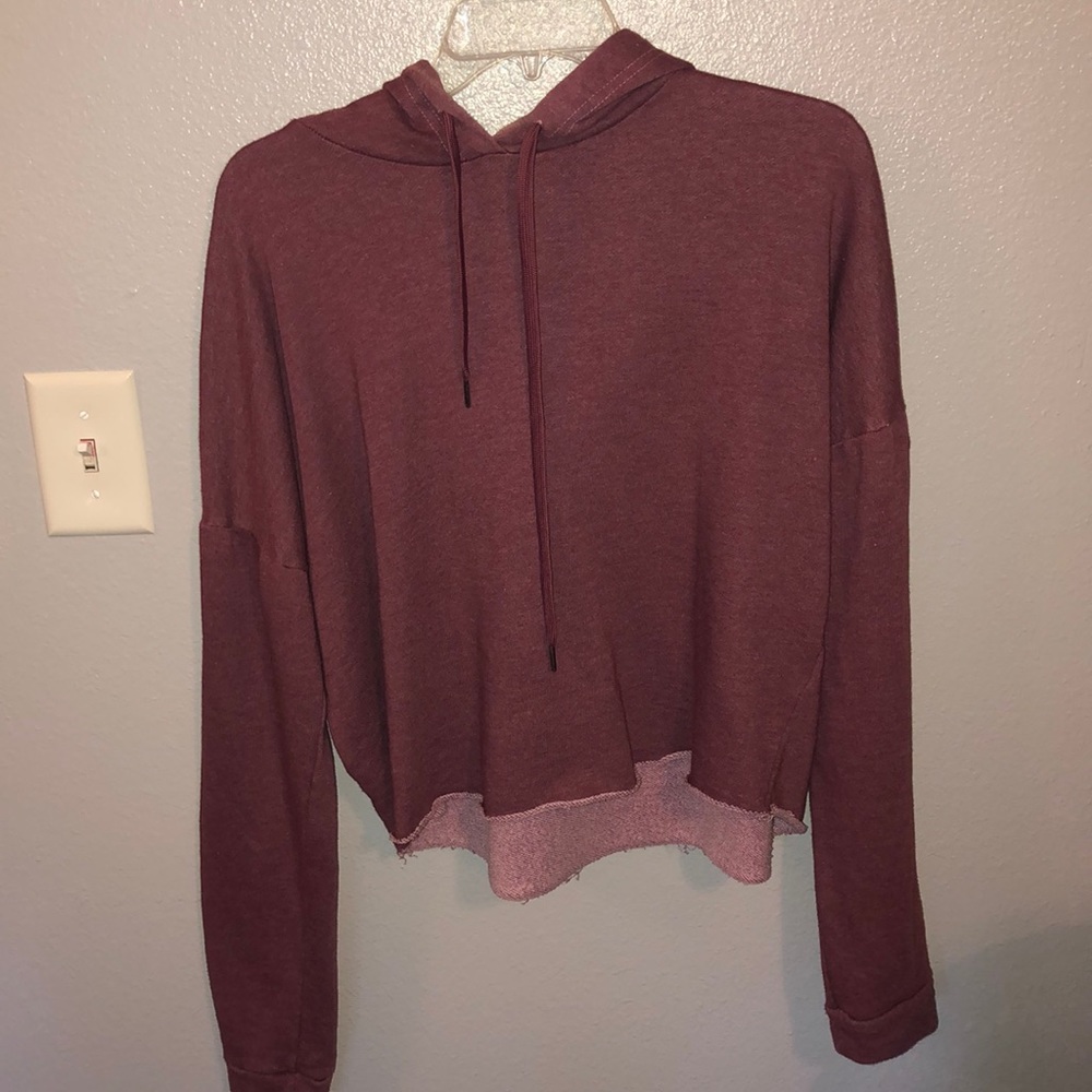 Cropped hoodie